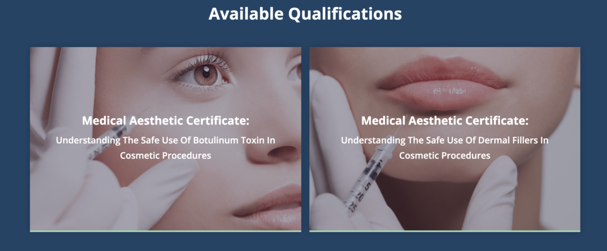 Photo from the RSPH website showing 2 qualifications 